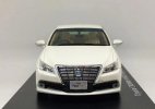 1:43 Scale White Resin Toyota Crown Hybrid Royal Series Model