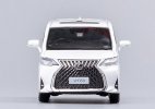 Black / White 1:64 Scale Diecast Lexus LM350 MPV Model