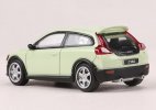 1:64 Scale Yellow /Red /Silver /Green Diecast Volvo C30 Model