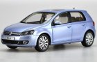 1:18 Scale Blue Diecast VW Golf 6 Model