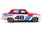 1:24 Scale Red-White Maisto Diecast 1971 BRE Datsun 510 Model