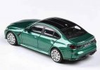 Green / White 1:64 Scale Paragon Diecast BMW M3 G80 Model