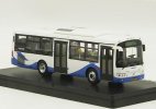 1:76 Scale Blue-White Diecast Sunwin SWB6100V5 City Bus Model