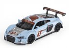 Black / White / Blue / Golden 1:32 Scale Diecast Audi R8 LMS Toy