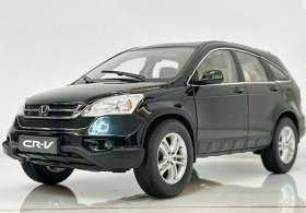 Black / Deep Blue 1:18 Scale Diecast 2010 Honda CR-V Model