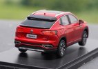 1:43 Scale Red / Blue Diecast 2020 VW Tayron X Model