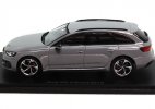 Red / Gray 1:43 Scale Spark Resin 2018 Audi RS 4 Avant Model