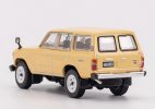 Creamy Yellow 1:64 Scale Diecast Toyota Land Cruiser LC60 Model