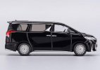 White / Black 1:64 Scale Diecast Lexus LM300h MPV Model