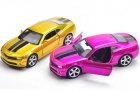 Golden / Pink 1:43 Pull-Back Function Diecast Chevrolet Camaro