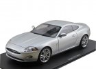 Silver 1:18 Scale Autoart Diecast Jaguar XK Coupe Model