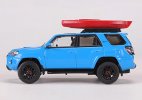 Blue 1:64 Scale Diecast Toyota 4Runner TRD Pro Model