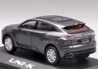 1:43 Scale Blue / Gray Plastic 2021 Changan UNI-K SUV Model