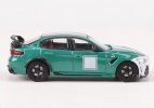 1:64 Scale Green Diecast Alfa Romeo Giulia GTAm Model