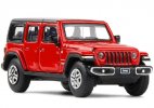 Green 1:64 Scale Diecast Jeep Wrangler Sahara Toy