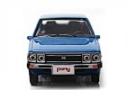 Red / Silver / Blue 1:38 Scale Diecast 1975 Hyundai Pony Toy