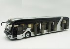 1:42 Scale Silver Airport Diecast Yutong AB14E Apron Bus Model