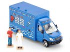 Kids 1:50 Blue SIKU 1933 Diecast Mercedes-Benz Van Toy