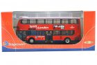 Red 1:76 Scale CMNL Diecast Britain E400 Double Decker Bus Model