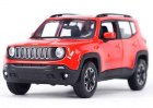 Orange / Red 1:24 Scale Maisto Diecast Jeep Renegade Model