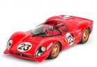 Red 1:24 Scale Bburago Diecast Ferrari 330 P4 Daytona Model