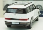 White / Brown / Army Green 1:38 Diecast 2024 Hyundai Santafe Toy