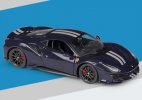 Bburago 1:24 Scale Red Diecast Ferrari 488 Pista Model