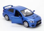 Blue /Red 1:41 Kids Diecast Mitsubishi Lancer Evolution Car Toy