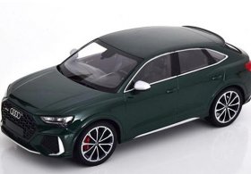 Dark Green / Orange 1:18 Diecast 2019 Audi RS Q3 Sportback Model