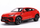 Gray / Yellow 1:24 Scale Maisto Diecast Lamborghini Urus Model