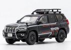 1:64 Scale Black Diecast Toyota Land Cruiser Prado 150 Model