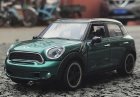 1:24 Scale Green Motormax Diecast Mini Cooper S Countryman Model