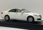 1:43 Scale White Resin Toyota Crown Hybrid Royal Series Model