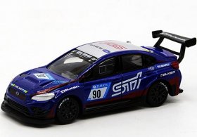 Blue NO.24 Diecast Subaru Impreza WRX STI NBR Challenge Toy