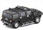 Kids 1:64 Scale White / Red / Yellow Diecast 2008 Hummer H2 Toy