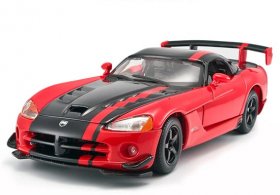 1:24 Scale Red Bburago Diecast Dodge Viper ACR Model