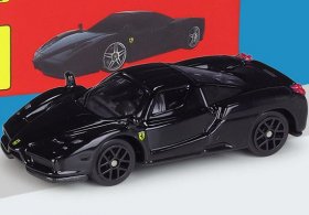 Black 1:64 Scale Bburago Diecast Ferrari Enzo Model