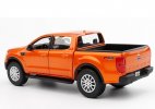 1:27 Scale Blue / Orange Maisto Diecast 2019 Ford Ranger Model