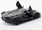 Matte Black / Golden 1:36 Scale Diecast Lamborghini Sian Toy