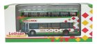 1/76 Scale CMNL Brand Green Double Decker Bus Model