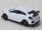 Yellow / White 1:64 Scale Diecast Honda Civic Type R FK8 Car Toy