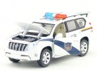 Kids 1:32 Police White Diecast Toyota Land Cruiser Prado Toy