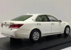 1:43 Scale White Resin Toyota Crown Hybrid Royal Series Model