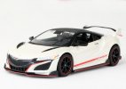 White 1:24 Scale MaiSto Diecast 2018 Honda Acura NSX Model