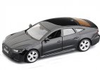 Kids Black / Red / Silver 1:35 Scale Diecast Audi RS7 Car Toy