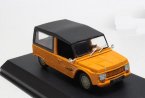 Orange 1:43 Scale Norev Diecast Citroen Mehari Model