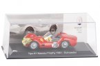 1:43 Red Diecast 1961 Maserati Tipo 61 Nassau Trophy Model