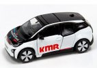 1:64 Scale KMB White-Black Tiny Diecast BMW I3 Car Model