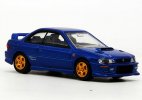 Blue NO.30 Diecast Subaru Impreza WRX Type STi Version Toy