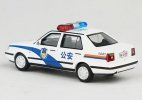 1:64 Scale White Police Diecast 2003 VW Jetta CiX Model